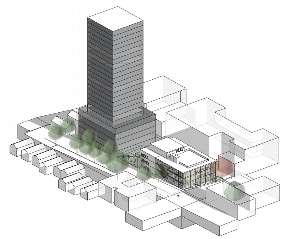 Expand Church in Mixed-Use Development